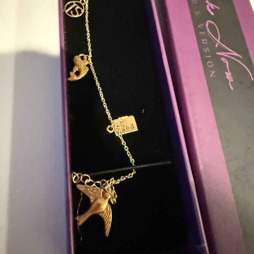 Taylor Swift OFFICIAL Speak Now Taylor’s Version Gold Charm Necklace (BRAND NEW)
